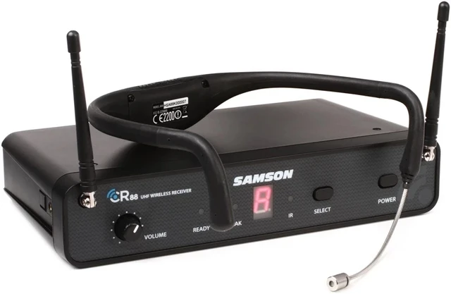 SAMSON AirLine 88 AH8 Fitness Headset Wireless headphone System UHF frequency True Diversity