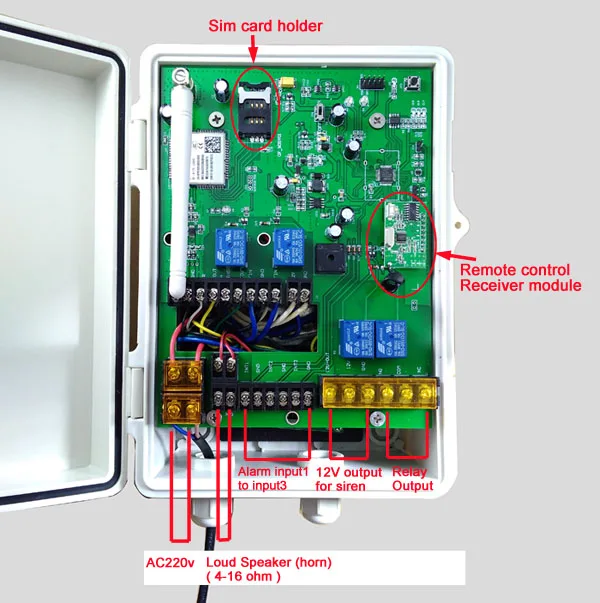 gsm-horn-connection