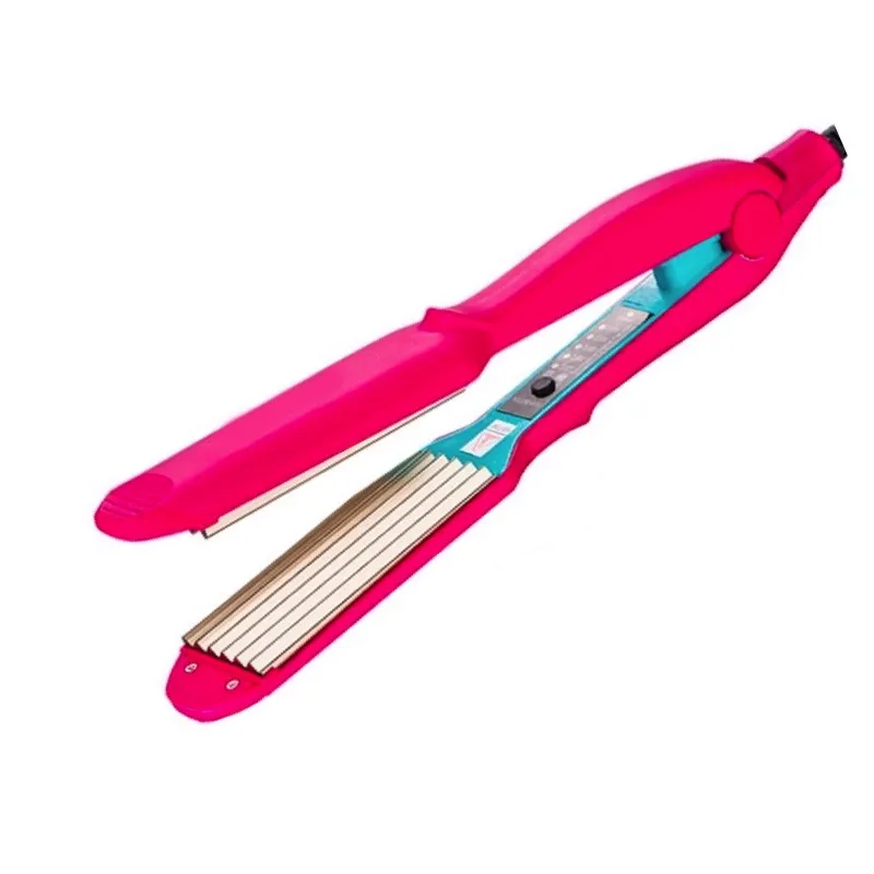 Professional Electric Hair Straightener and Corrugated Irons Tourmaline