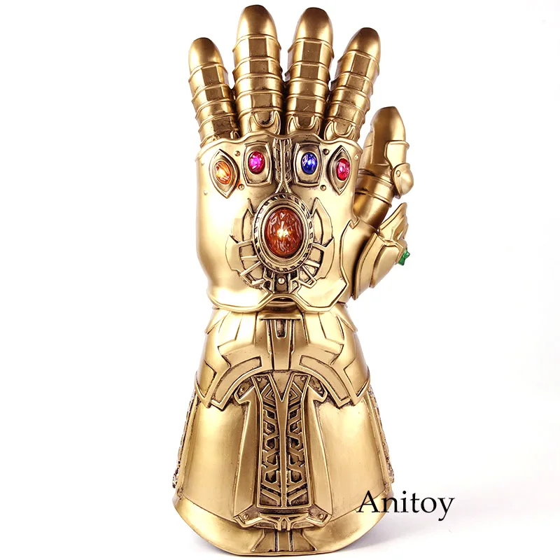 Marvel Avengers 3 Infinity War Gloves Thanos Infinity Gauntlet LED