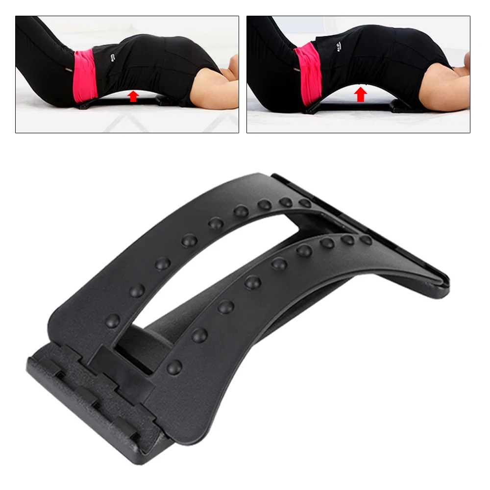 

1PCS Lumbar Support Massager Back Chiropractic Stretcher Health Equipment Chiropractic Massage Body Relax Spine Stretcher