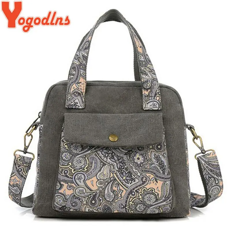 Yogodlns 2019 جديد ريترو المرأة حقيبة قماش كيس زهور المرأة حقيبة ساع الأزياء الكتف Crossbody حقيبة بولسا الأنثوية Yogodlns 2019 جديد ريترو المرأة حقيبة قماش كيس زهور المرأة حقيبة ساع الأزياء الكتف Crossbody حقيبة بولسا الأنثوية