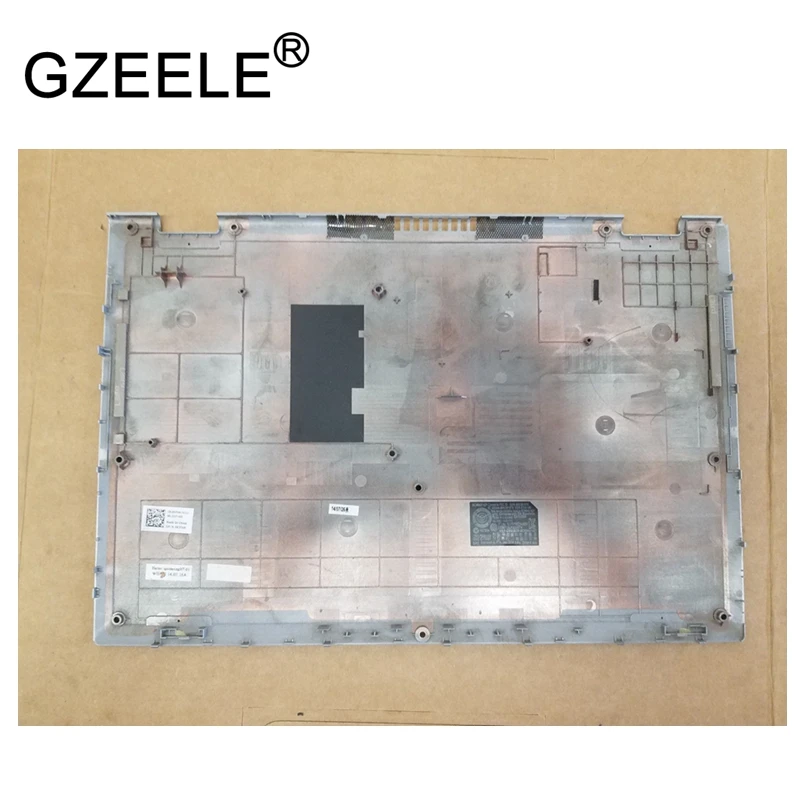 GZEELE новая нижняя крышка для ноутбука нижний чехол для Dell Inspiron 13-7000 13-7347 7347 7348 R3FHN серебристый