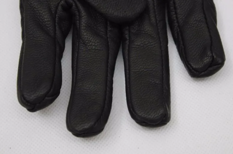 Top Guantes, Модные кожаные перчатки, полный палец, черные, для мужчин, для мотоцикла, перчатки, 2 стиля, для велоспорта, мото перчатки