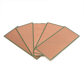 

5pcs Stripboard Veroboard vero prototype print Circuit Board 6.5x14.5cm 2.54mm breadboard J26 19 Dropship