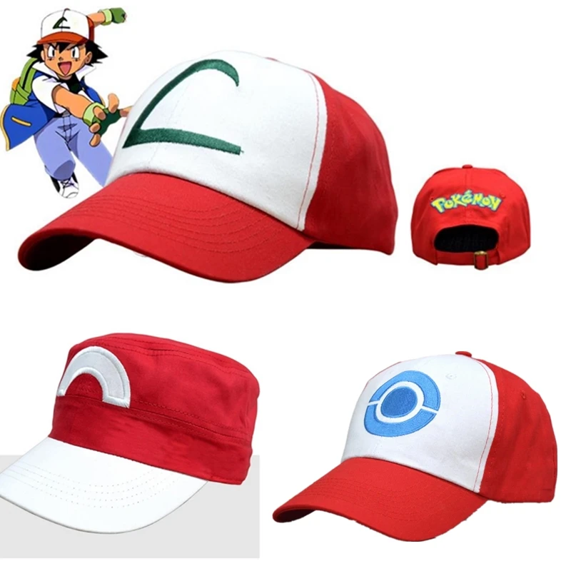 Аниме карманная шапка «Монстр» маскарадные костюмы шляпы POKEMON Ash Ketchum cap Prop детский подарок