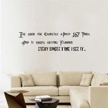 

Large Size Cult Classic Movie Harry Quote Decal Sticker Vinyl Wall Art