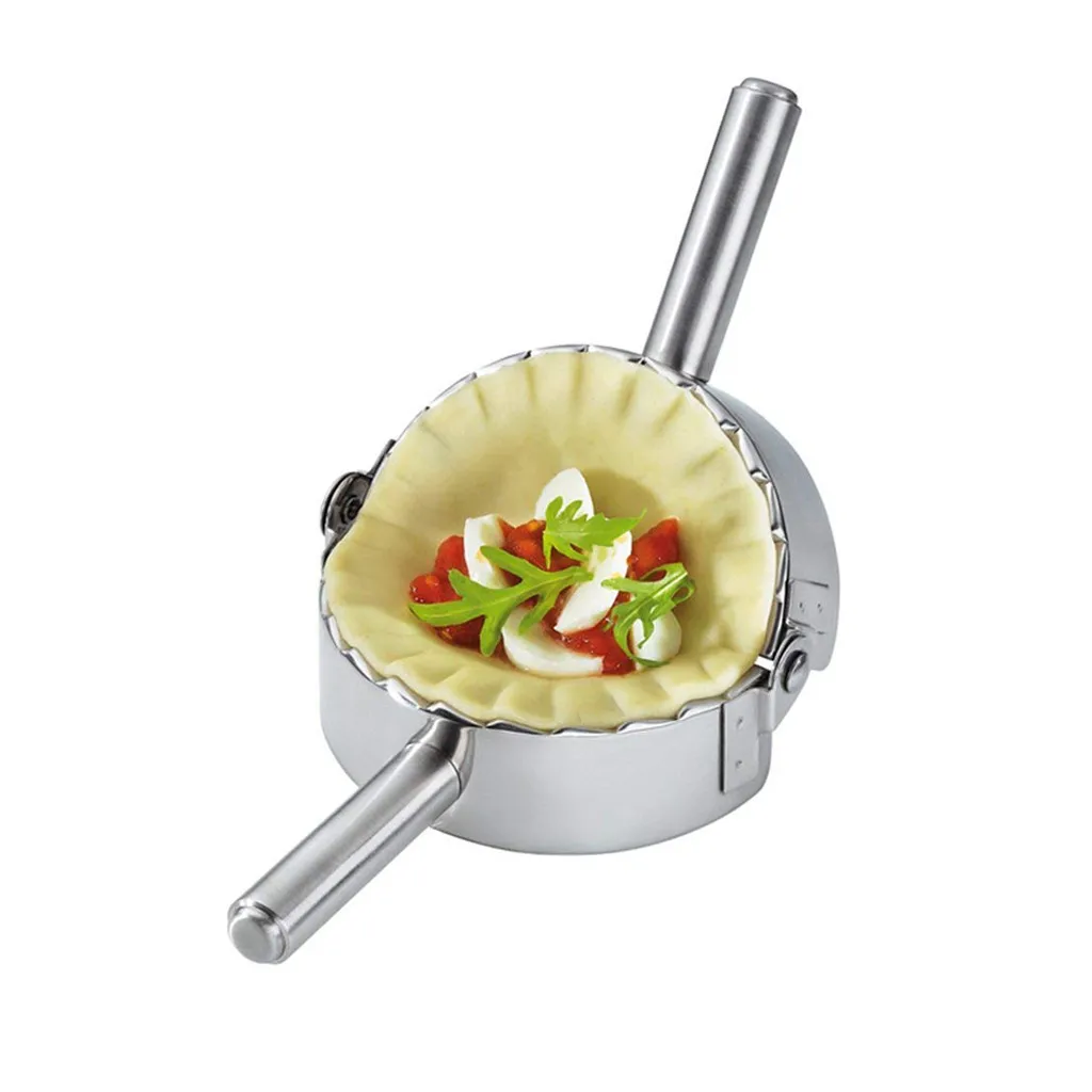 Stainless Steel Dumpling Maker Dough Press Maker Dumpling Pie Ravioli Making Mold Mould Kitchen Tool Dumpling Making Machine