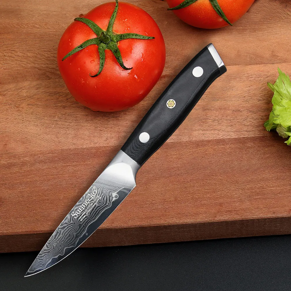 Кухонные ножи для овощей. Paring Knife кухонный нож. G10 кухня нож. Tramantina сантоку нож. Сталь vg10.