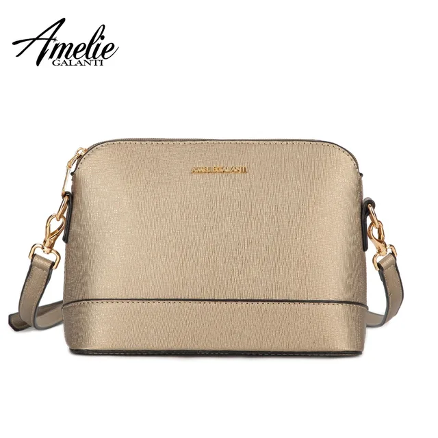 AMELIE GALANTI Small crossbody bags for womens 2018 Famous Design Small Shoulder Bag Hard Shell Solid Patchwork Spring Summer