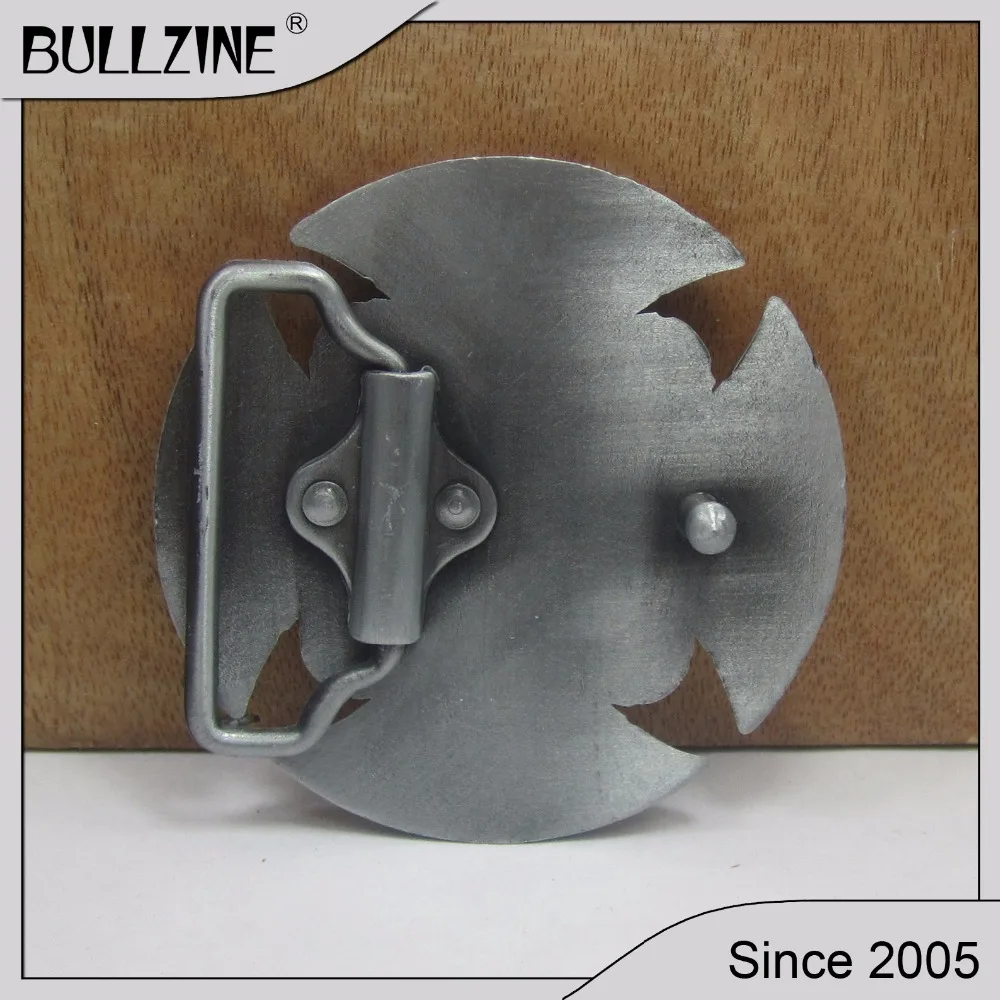 Пряжка для ремня Bullzine с оловянной отделкой FP-02917 подходит для ремня шириной 4 см