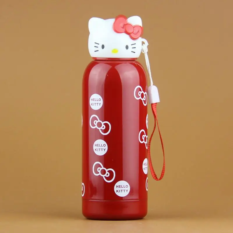 

280ml Capacity Classical Cartoon Style Hello Kitty Stainless Vacuum Flask