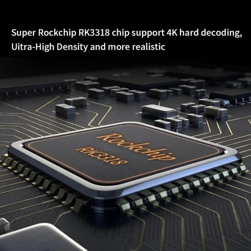 X88 PRO компьютерной приставки к телевизору RK3318 двухдиапазонный Wi-Fi 4 K HD ТВ-приставка Android 9,0 2 ГБ+ 16 Гб Декодер каналов кабельного телевидения компьютерной приставки к телевизору серебро