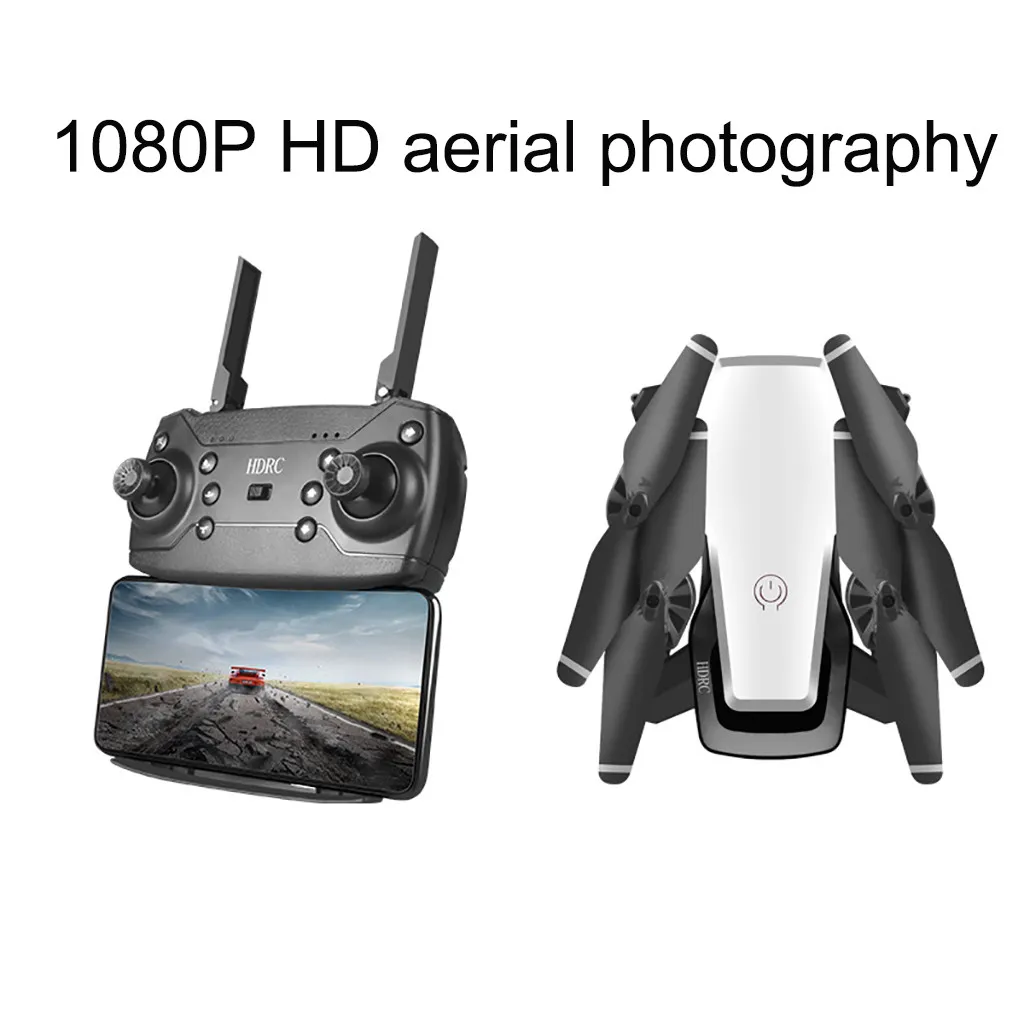 RC самолеты HDRC D8 складной WIFI 1080P Дрон и камера HD Квадрокоптер 20 минут длительность