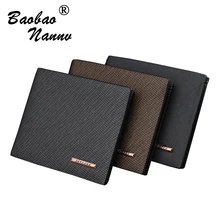 Wallet Men Purse Leather Male Wallets Card Coin Holder Vintage Minimalist Purses font b Money b