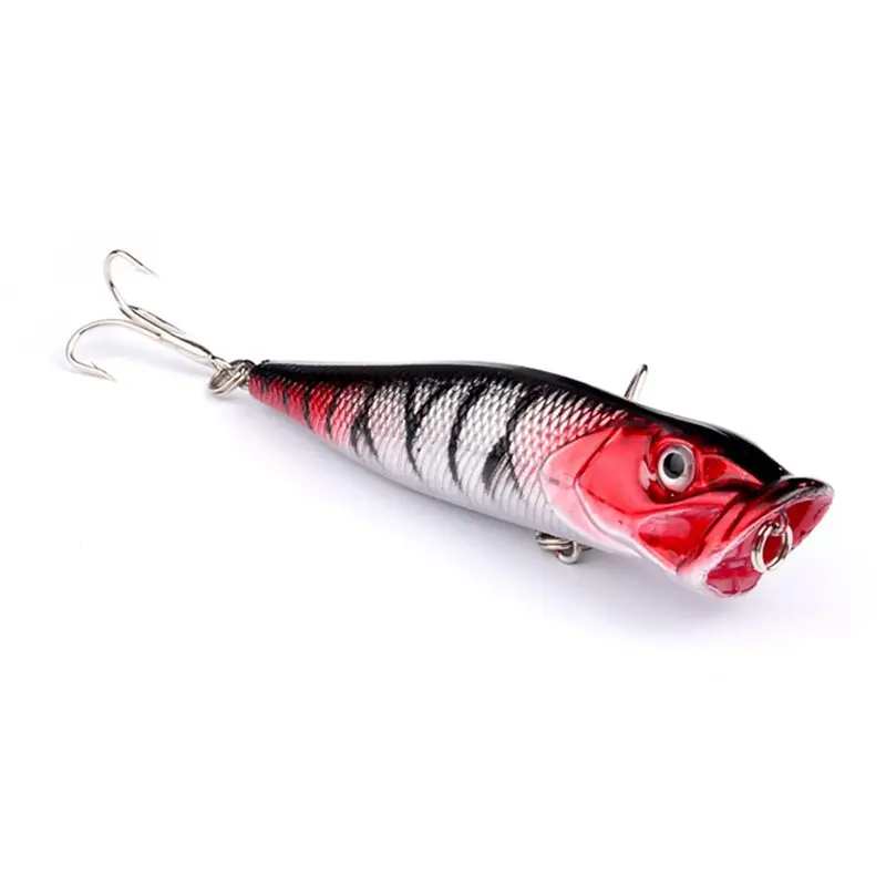 

ABGZ-1pc Proberos Fishing Tackle Design Popper Lures fishing Lures 3.5"-8.89cm/12.52g-0.441oz fishing bait DW-1002, Color C