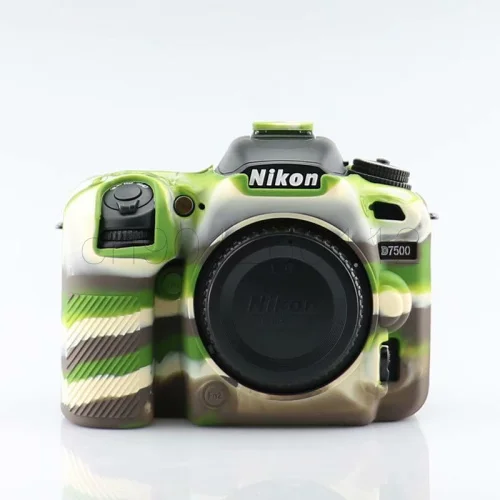 Мягкий силиконовый резиновый чехол для камеры Сумка для камеры Защитная крышка для Nikon D7500 DSLR C
