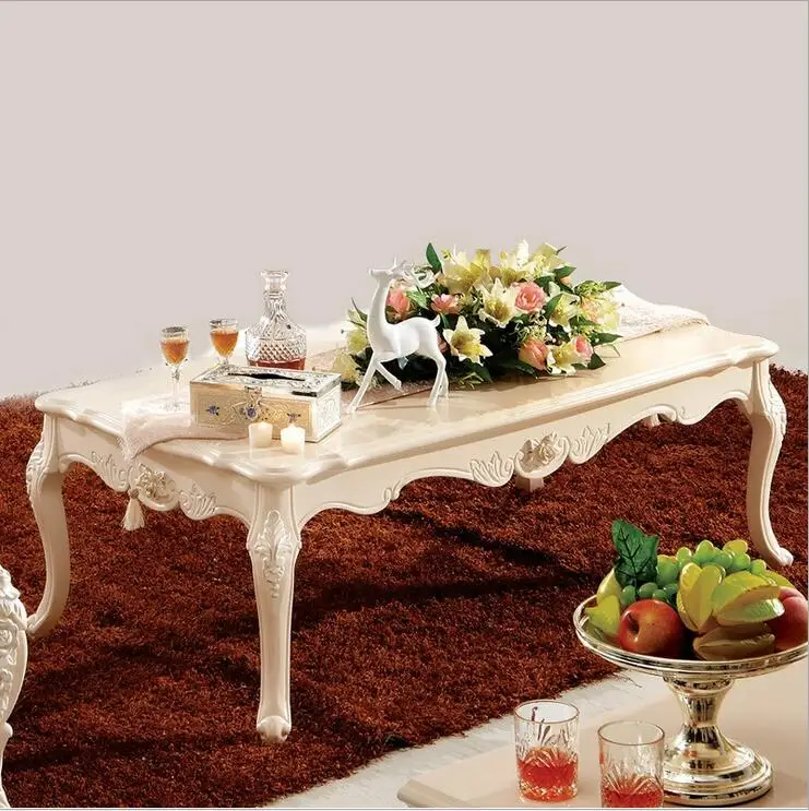 antique European style French Italian hand carved marble coffee table p10073