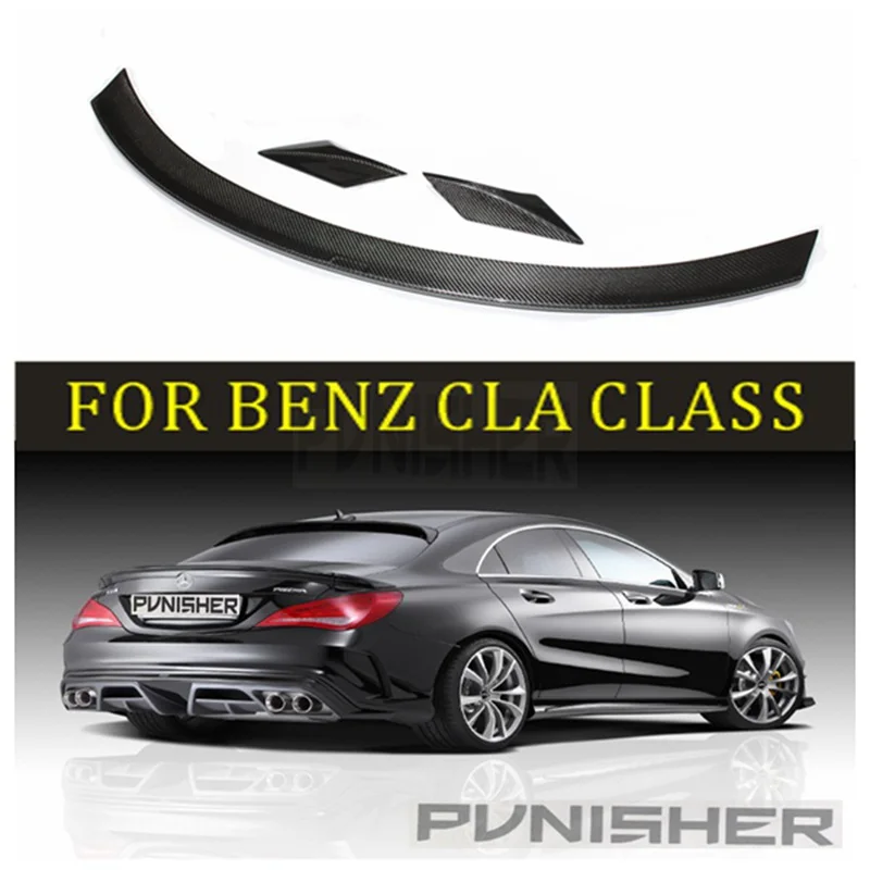 Для Mercedes-Benz CLA P спойлер из углеродного волокна задний спойлер cla 200 250 260 2013