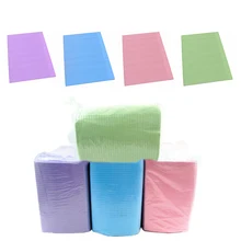 Один пакет одноразовая драпировка Татуировка медицинский стоматологический спа полотенце пациента нагрудники драпировка без шнуровки типа шарф