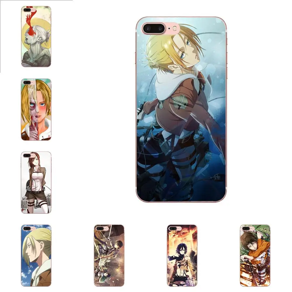 

Back Phone Case Shingeki No Kyojin Attack On Titan For Samsung Galaxy Note 5 8 9 S3 S4 S5 S6 S7 S8 S9 S10 mini Edge Plus Lite