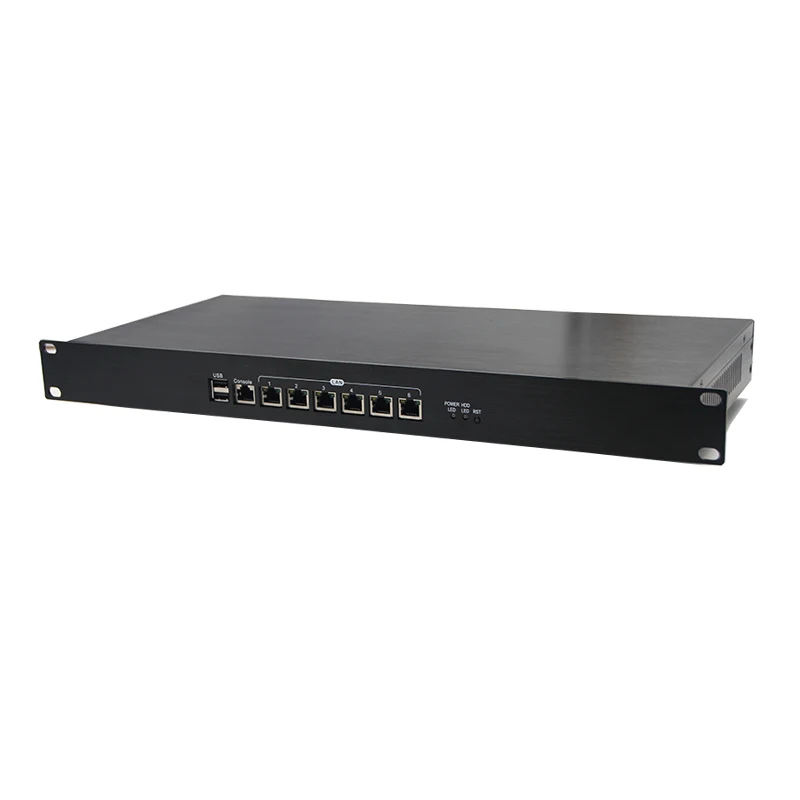 1U Rackmount чехол для сервера и башня j1900 ЦП 6 Lan Mini PC|Мини ПК| |
