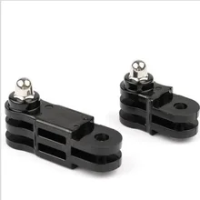 Переходник с удлинителем Prolong адаптер 3-позиционный поворотный рычаг велосипедный шлем Крепление-расширитель для Gopro Hero 3 3+ 4 5 6 SJCAM SJ4000 SJ5000