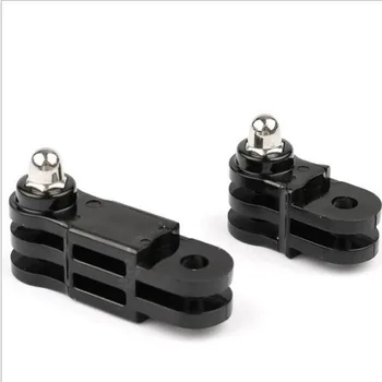 

Prolong Extension Connector adapter 3-way Pivot Arm Bicycle Helmet Mount Extender for Gopro Hero 3 3+ 4 5 6 SJCAM SJ4000 SJ5000