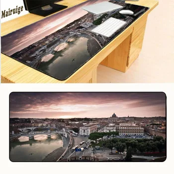 

Mairuige Italy City 900*400*2mm Original Design Computer Speed Mouse Pads Gaming Mouse Pad Rubber Gamer Soft Comfort Mouse Mat