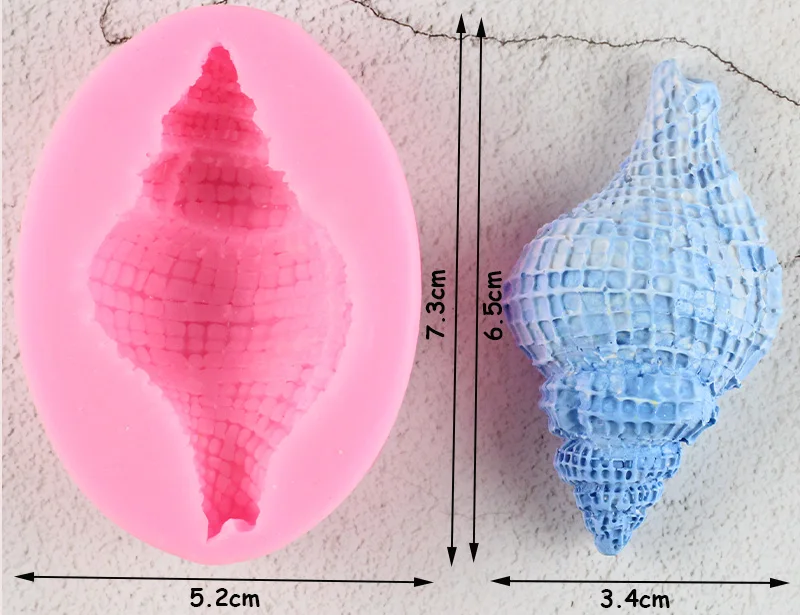 3D хвост русалки силиконовые формы в виде Ракушки Морская звезда форма для мыла или выпечки инструменты для украшения свечи формы DIY ремесла формы для шоколадной глазури