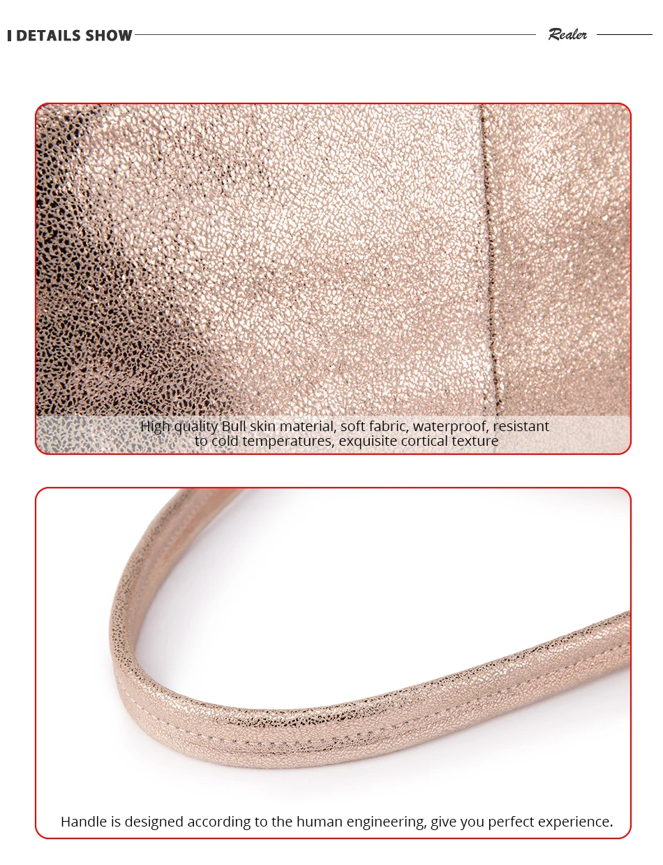 Mais real couro genuíno das mulheres bolsa