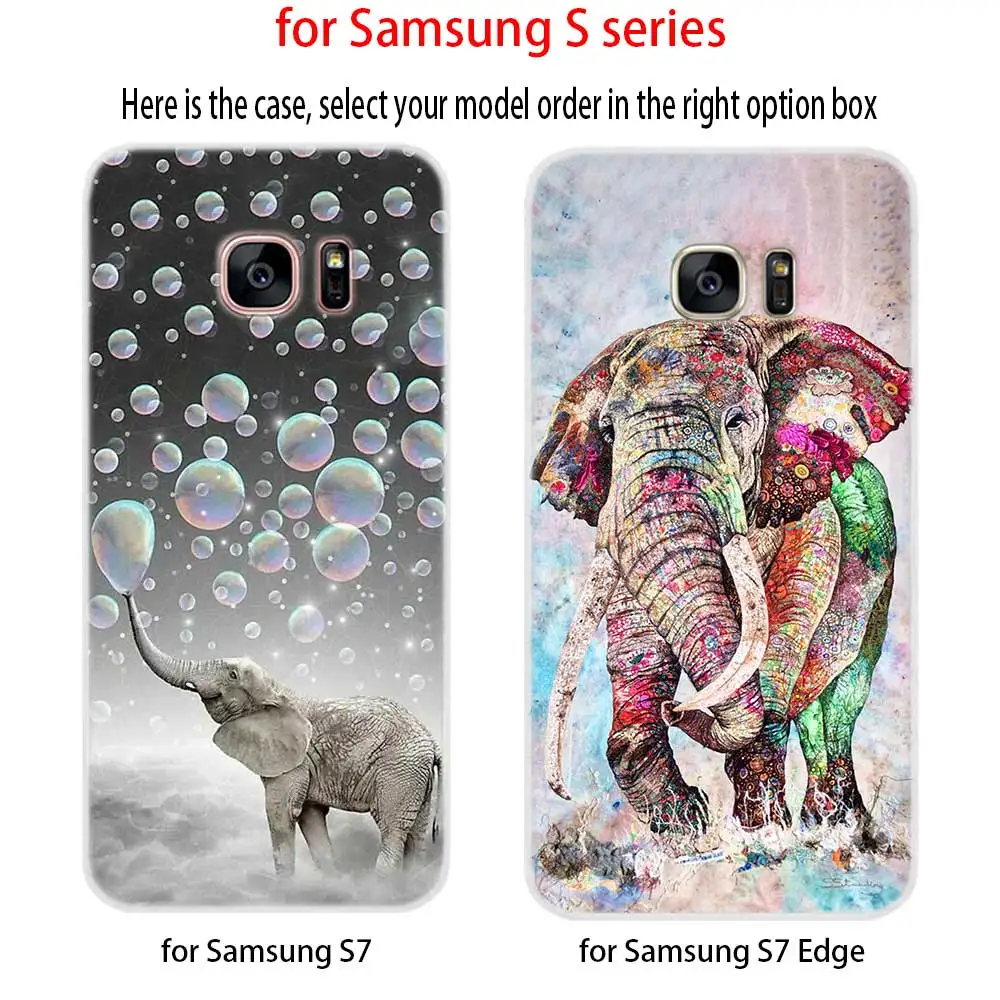 Мягкий силиконовый чехол из ТПУ для Samsung Galaxy S7edge S8 S9 S10 S11 S20 S30 Plus Lite E Uitra|Бамперы| |