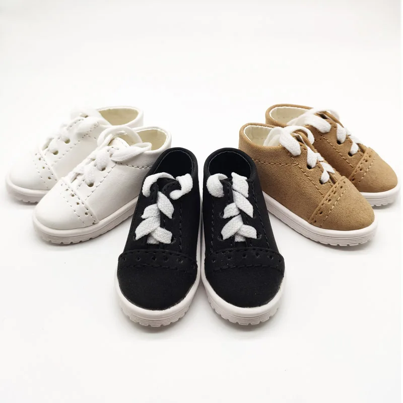 

1Pair Hot 1/3 1/4 BJD Doll Shoes Three Colors Casual Shoes For Doll