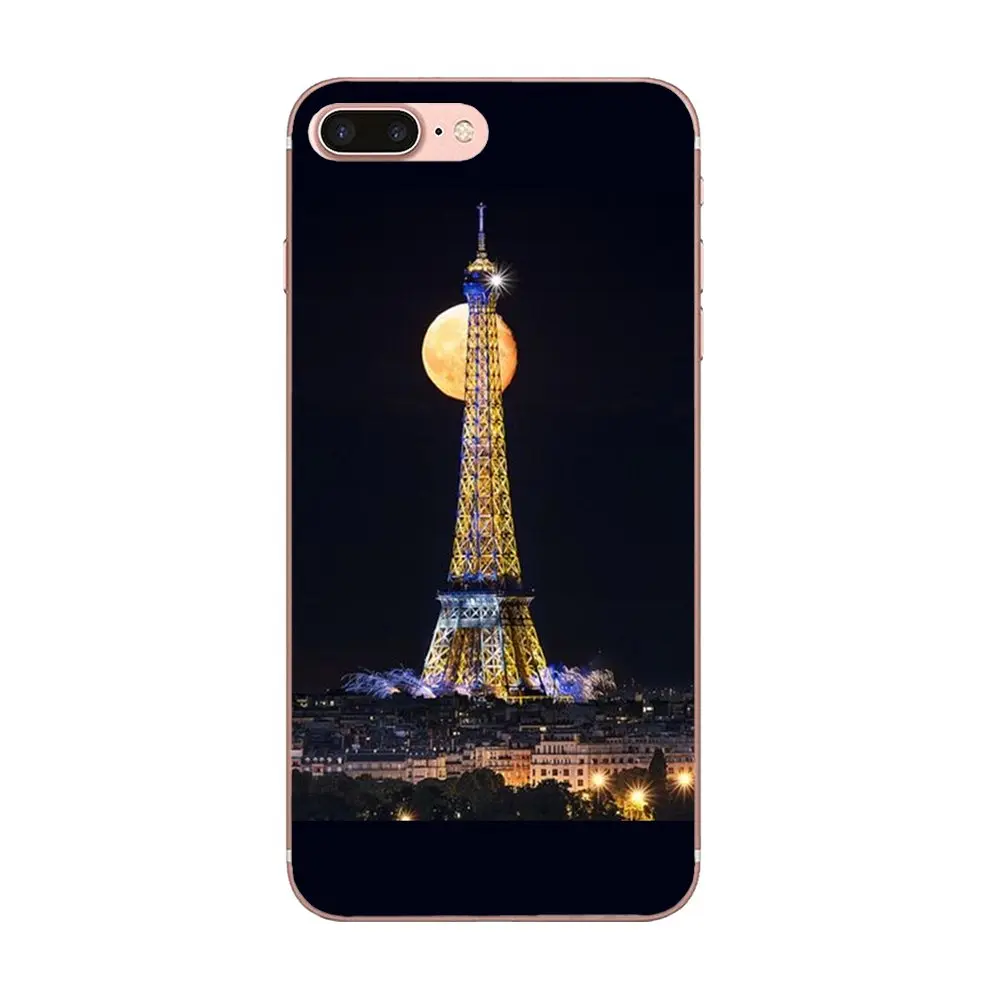 Для Huawei P7 P8 P9 P10 P20 P30 Lite Mini Plus Pro 2017 2018 2019 Мягкий ТПУ чехол для телефона Capa Eifel