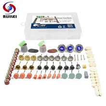 RIJILEI 145PCS BIT SET SUIT MINI DRILL ROTARY TOOL & FIT DREMEL Grinding,Carving,Polishing tool sets,grinder head