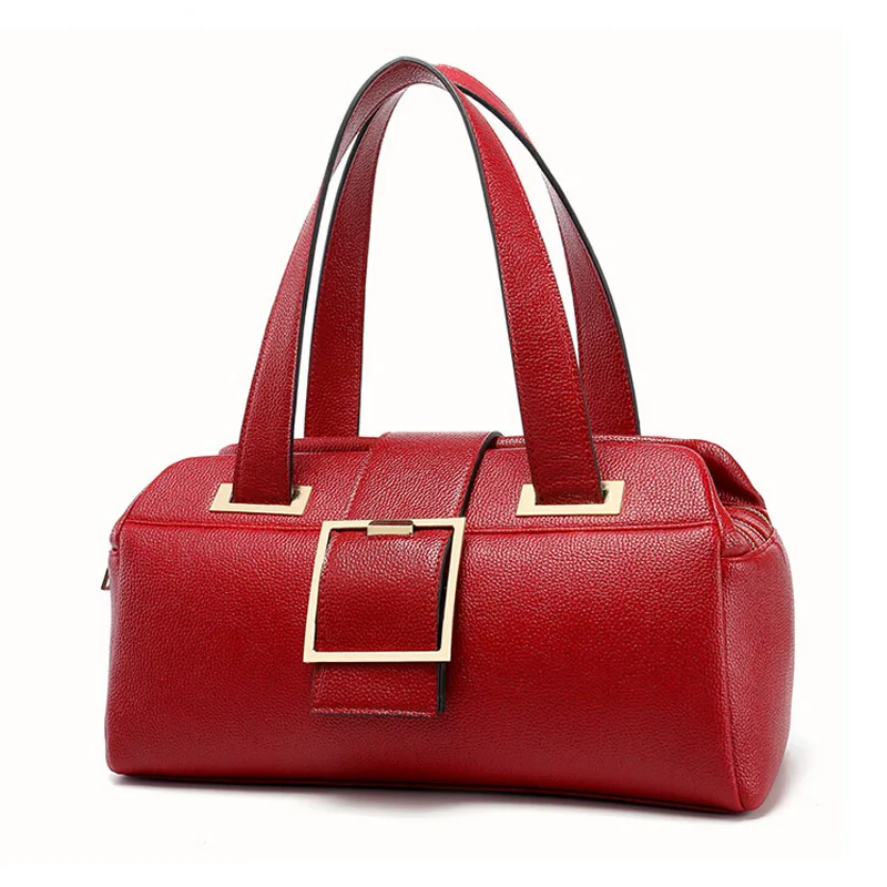 2017 Fashion Pillow Women Bag High Quality Leather Female Handbag Large