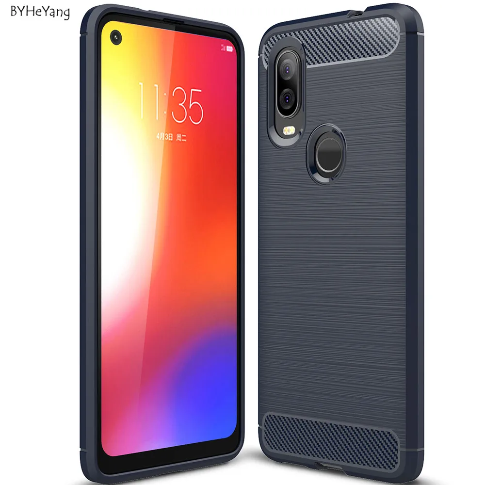 

For Motorola Moto One Vision Case P40 Cover Soft TPU Silicone Soft Anti-Knock Protective Back Cover For Moto One Vision Case