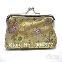 Ziemlich Damen Clutch Geldbörse Hochzeit Gunsten Kleine Brieftasche Tasche 8-zoll-seidenbrokat Gedruckt Geschenk Verpackung Taschen 10 teile/los