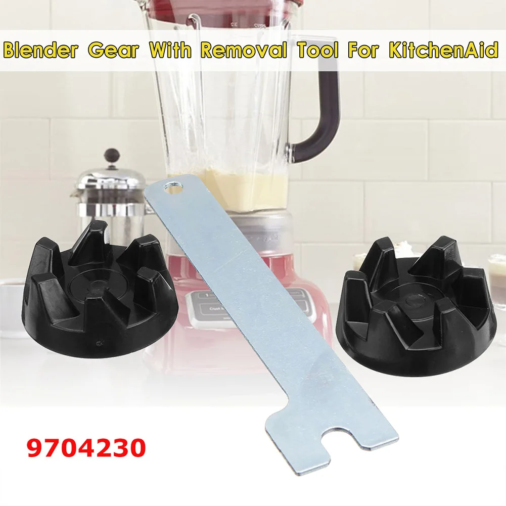 

2 Pcs Blender Rubber Coupler Gear with Removal Tool for KitchenAid 9704230 ALI88