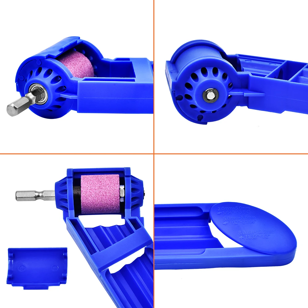 2-12,5 мм портативная точилка для сверл корундовое шлифовальное колесо инструмент для спирального сверла полировочные шлифовальные инструменты