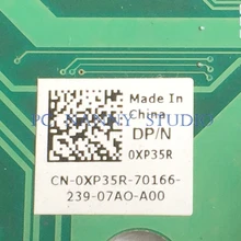 PCNANNY для Inspiron M5040 Материнская плата ноутбука E450 cpu 0XP35R XP35R материнская плата
