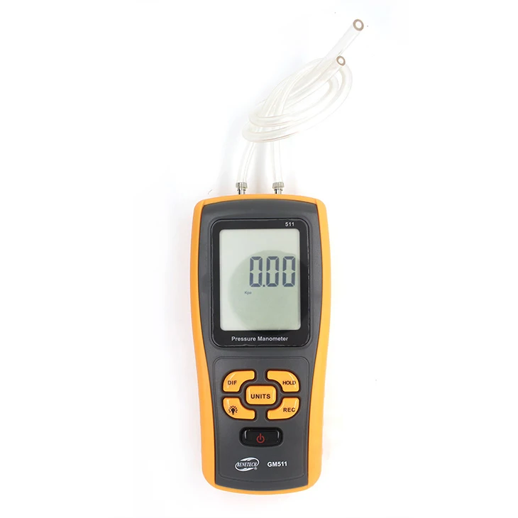 GM511 differential pressure measurement device gas manometer gauge pressure measurement