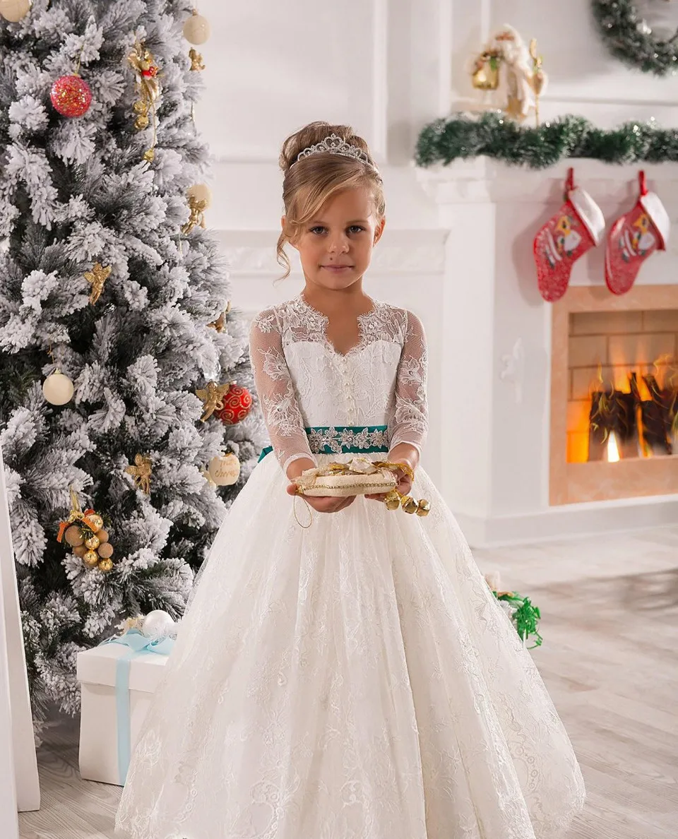 Vintage Lace Dresses for Girls