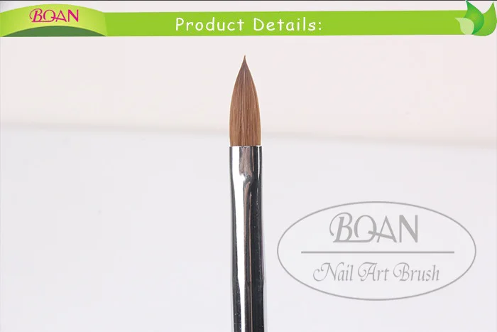 BQAN 10 шт#8#10#12 Хрустальная ручка со стразами черная чистая кисточка для дизайна ногтей щетка из соболя для ногтей щетка
