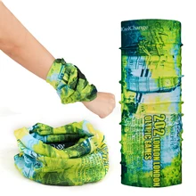 Велосипедная Волшебная повязка на голову дышащая анти-пот Спорт на открытом воздухе шеи грелка Велоспорт маска для лица для велосипеда повязка платок на голову маски