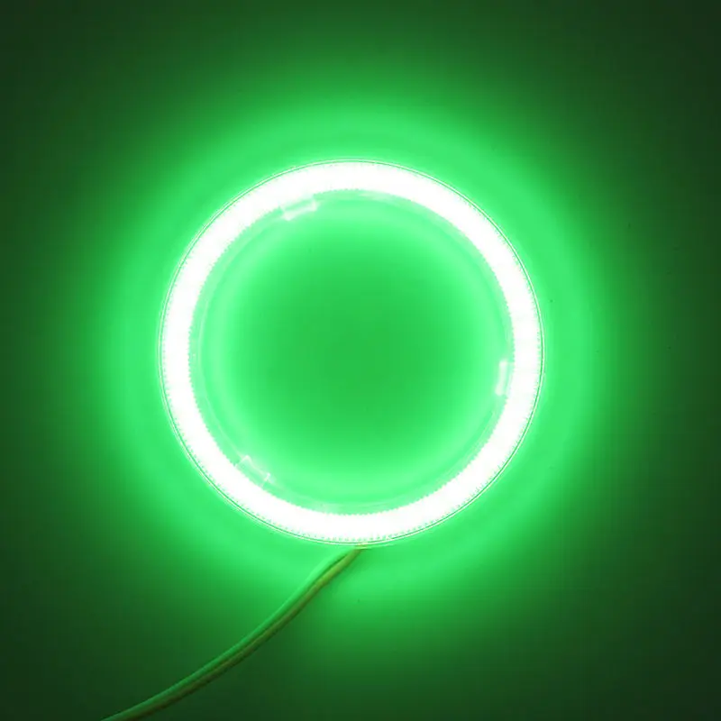 COB ангельские глазки Авто Halo кольца cob led drl фара дневного света для автомобиля