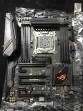 Asus strix x99 gaming rog lga 2011-v3 ddr4 32 gb usb2.0 usb3.0 x99 placa-mãe usado(China)