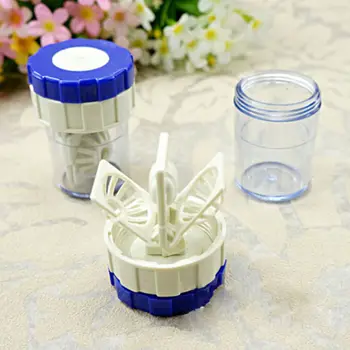

1Pc High Quality Manually Contact Lens Washer Cleaner Cleaning Lenses Case Eyewear Accessories
