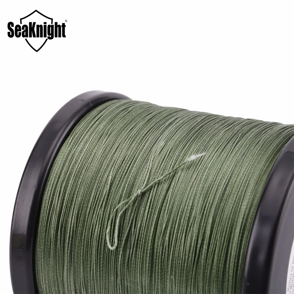 SeaKnight 8 нитей 300 м 500 1000 лезвие x8 плетеная леска прочная многонитевая PE 20 100 фунтов
