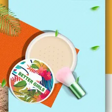 Масло для макияжа-контроль осветляет отбеливающий консилер прессованный порошок натуральный порошок для лица минеральные основы красоты